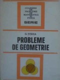 Probleme de Geometrie Gabriela Țițeica - Culegere Matematica, Editura Tehnica 1981, 378 pagini