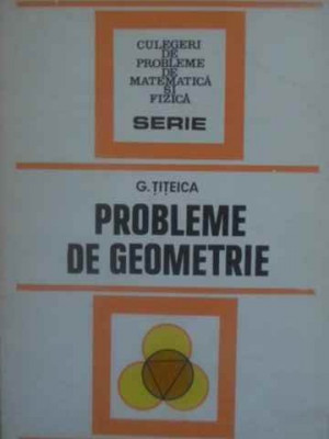 PROBLEME DE GEOMETRIE-GABRIELA TITEICA foto