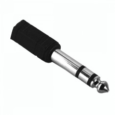 Adaptor audio Hama 122386 stereo jack 6.3mm - priza 3.5mm foto