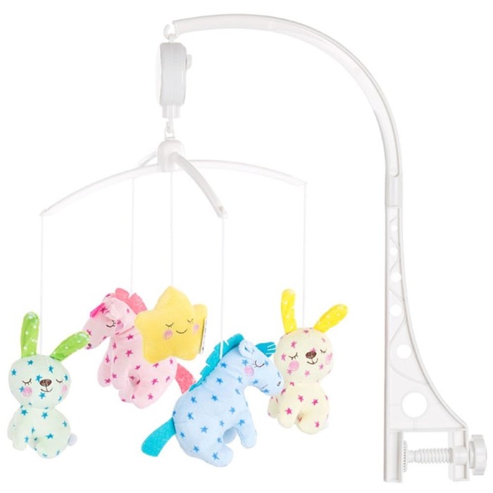 Carusel muzical pentru patut Chipolino Little Horses Carusel muzical pentru patut Chipolino Little Horses