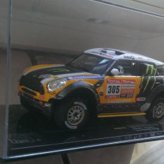 Macheta Mini All 4 Racing raliu #305 - Rally Dakar 2013 IXO 1/43