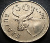 Moneda exotica 50 BUTUTS - GAMBIA, anul 1971 * cod 4585, Africa