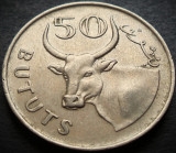 Moneda exotica 50 BUTUTS - GAMBIA, anul 1971 * cod 4585