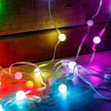 Sir de lumina inteligenta - USB - 33 LED-uri RGBIC - 5 m - Bluetooth cu mod muzica - IP65 Best CarHome, Phenom