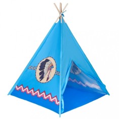 Cort pentru copii PlayTo Teepee Indian Albastru mic foto