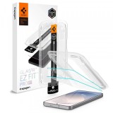 Folie de protectie Ecran Spigen GlastR EZ FIT Pro HD pentru Samsung Galaxy S26 FE S741, Sticla Securizata, Full Glue, Set 2 bucati AGL11811
