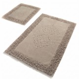 Cumpara ieftin Set Covor de baie (2 bucăți), Crem, 50x60 cm