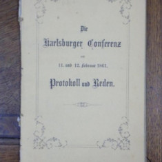 Die Karlsburger Conferenz am 11 und 12 Februar 1861