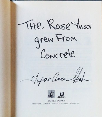 Tupac Shakur - The Rose That Grew From Concrete _ carte in Limba engleza , Pocket Books, SUA, 1999 foto