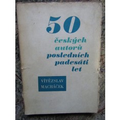 50 česk&yacute;ch autorů posledn&iacute;ch pades&aacute;ti let- V&iacute;tězslav Mach&aacute;ček- LIMBA CEHA