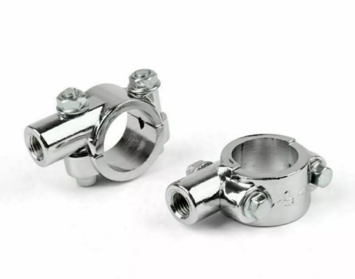 Suport oglinda filet M10 ghidon 25,4mm (1&quot;) Chopper Custom