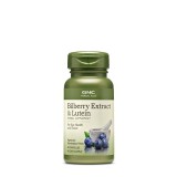 Gnc Herbal Plus Bilberry Extract &amp; Lutein, Extract De Afine Si Luteina, 60 Cps