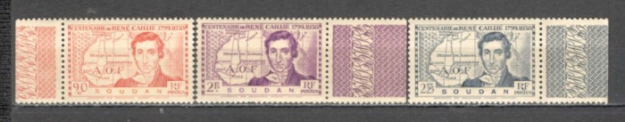 Sudan.1939 100 ani moarte R.Caillie-explorator MS.207