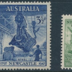 Australia 1947 - Newcastle, serie neuzata