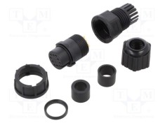 Conector circular mufă C mamă PIN 10 5A IP67 Amphenol LTW