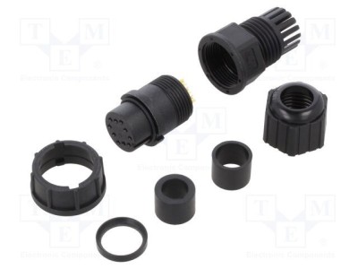 Conector circular mufă C mamă PIN 10 5A IP67 Amphenol LTW foto