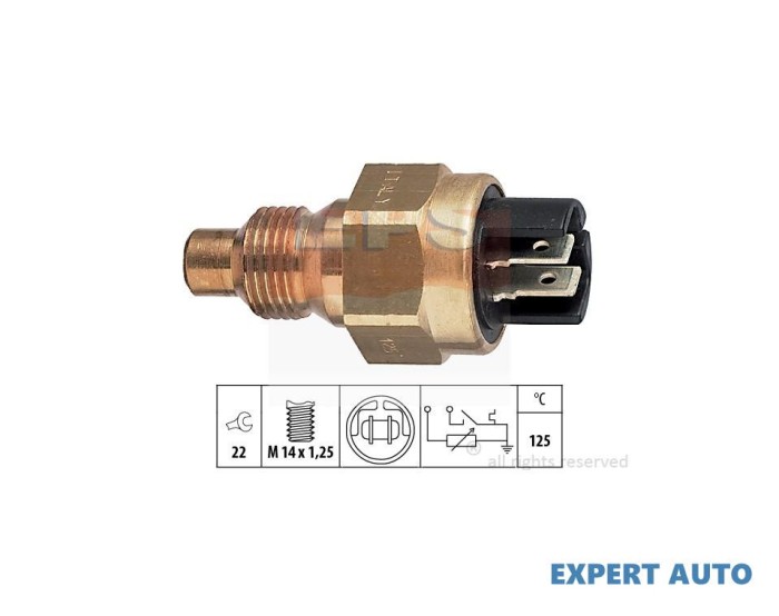 Senzor,temperatura lichid de racire Renault 19 Mk II caroserie (S53_) 1992-1995