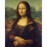 Set pictura pe panza Leonardo da Vinci - Mona Lisa, Jad