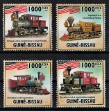 GUINEEA-BISSAU 2011 - Trenuri cu aburi /serie completa MNH, Nestampilat