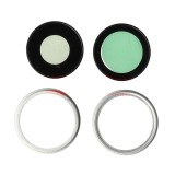 Geam Camera cu Rama Apple iPhone 16 Plus Alb, Bulk