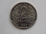 2 FRANCS 1993 FRANTA-COMEMORATIVA-JEAN MOULIN
