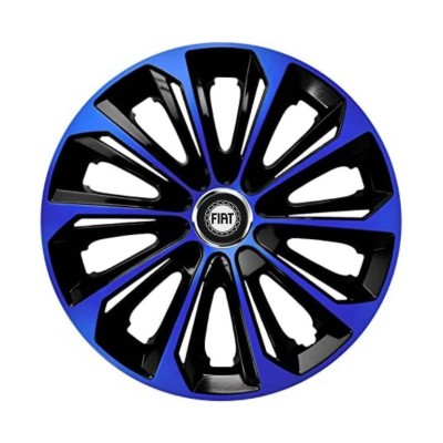 Set 4 capace roti Extra strong blue R14 Compatibil Cu Fiat foto