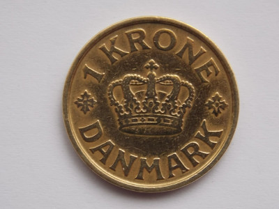 1 KRONE 1926 DANEMARCA foto