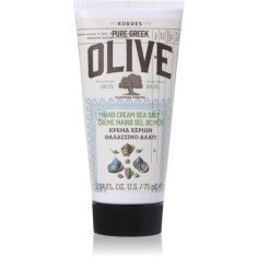Korres Pure Greek Olive &amp; Sea Salt crema de maini hidratanta cu sare de mare 75 ml