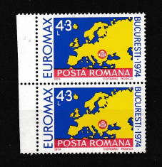 Romania 1974 - EUROMAX x2 - MNH foto