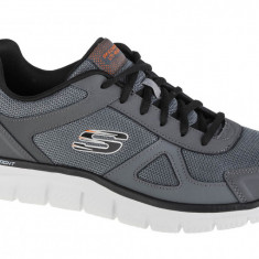 Pantofi pentru adidași Skechers Track-Scloric 52631-CCBK gri