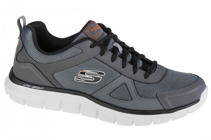 Pantofi pentru adidași Skechers Track-Scloric 52631-CCBK gri