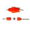 Adapatoare Iepuri Pasari A12 cu Niplu, Set 10 Bucati, Otel Inoxidabil + Plastic, Montaj Facil Teava Apa