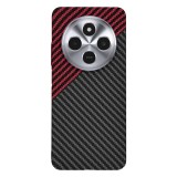Husa pentru xiaomi redmi 14c - carbonfiber slim - red vortex