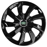 Set 4 Capace Roti 17 inch, Stig Negru Lucios, Compatibil cu Land Rover