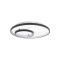 Plafoniera Isis LED 65W IP20, negru, Erste