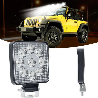 Proiector LED Auto Off Road, 27 W, 3510 LM, 10-30 V, IP67 foto