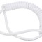 Cablu spiralat neecranat PUR alb 3G1mm2 0,2m-0,7m