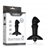 Vibrator de prostată negru elegant și practic