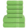 Set de prosoape 8 piese Apple Green 360 g/m&sup2; 100% bumbac