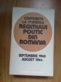 N6 Contributii La Studierea Regimului Politic Din Romania - Mihai Fatu