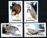 Romania 1998, LP 1458, Pasari de noapte, seria, MNH! LP 2,00 lei