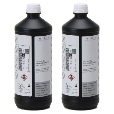 Set 2 Buc Antigel Preparat Oe Peugeot / Citroen Glysantin G70 Rosu 1L 1637854880 foto