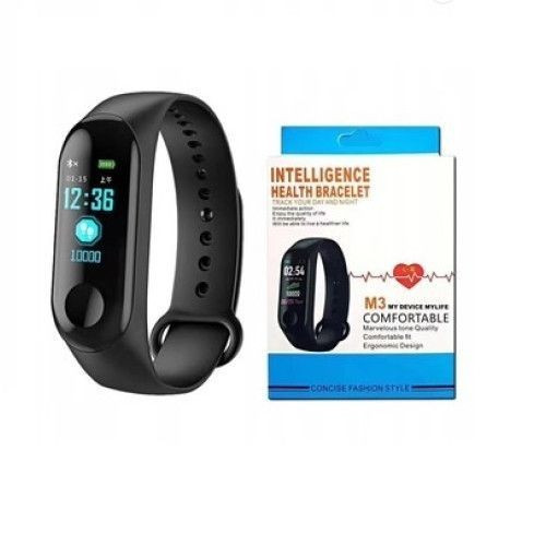 Bratara fitness inteligenta M3, Ritm cardiac,Pedometru, info calorii |  Okazii.ro