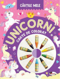 Cărțile mele de colorat. Unicorni - Paperback - Dreamland Publications - Aramis