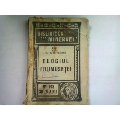 ELOGIUL FRUMUSETEI - G.T.N. VARONE