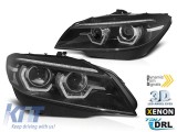 Kit de faruri xenon de tuning potrivit pentru BMW Z4 E89 2009-2013 cu baza neagra, stanga si dreapta pentru modele fara functia AFS Performance AutoTu