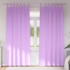 Perdele cu perdele 2 pcs Violet Poliester