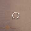 Piercing Nas Argint 925 Unisex, 1cm, Decor Rulat/Biluta, Calitate Premium, Thailanda