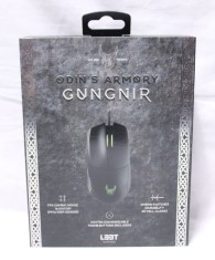 Mouse gaming 16000 dpi RGB USB cu fir L33T Odyn&#039;s Armory Gungnir - sigilat