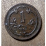 AUT AustroUngaria 1 heller 1894